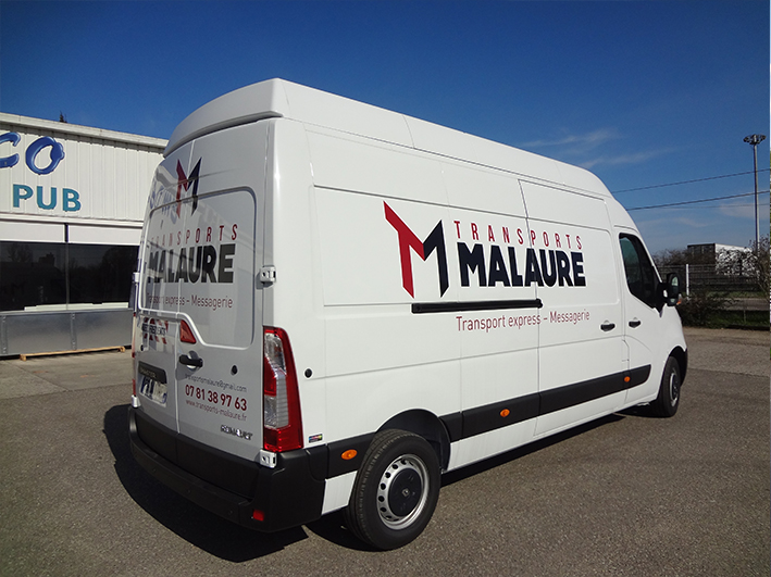 Marquage simple - Transports Malaure - 