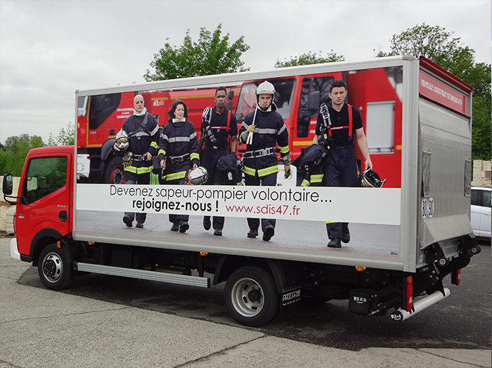 Covering - Sapeurs pompiers - 