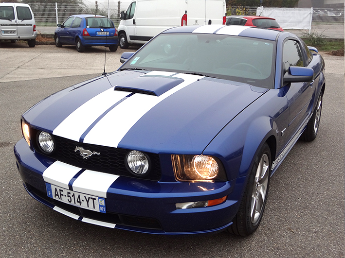 Marquage simple - Bandes Mustang - 